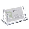 SANRUI Acrylic Business Card Stand Business Card Holder Organizer Box