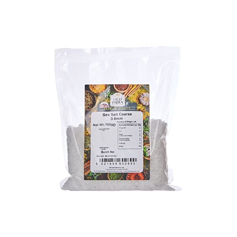 Old India Sea Salt Coarse 3-6mm 750g