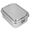 Single Layer Lunch Box Food Bento Container Stainless Steel 304