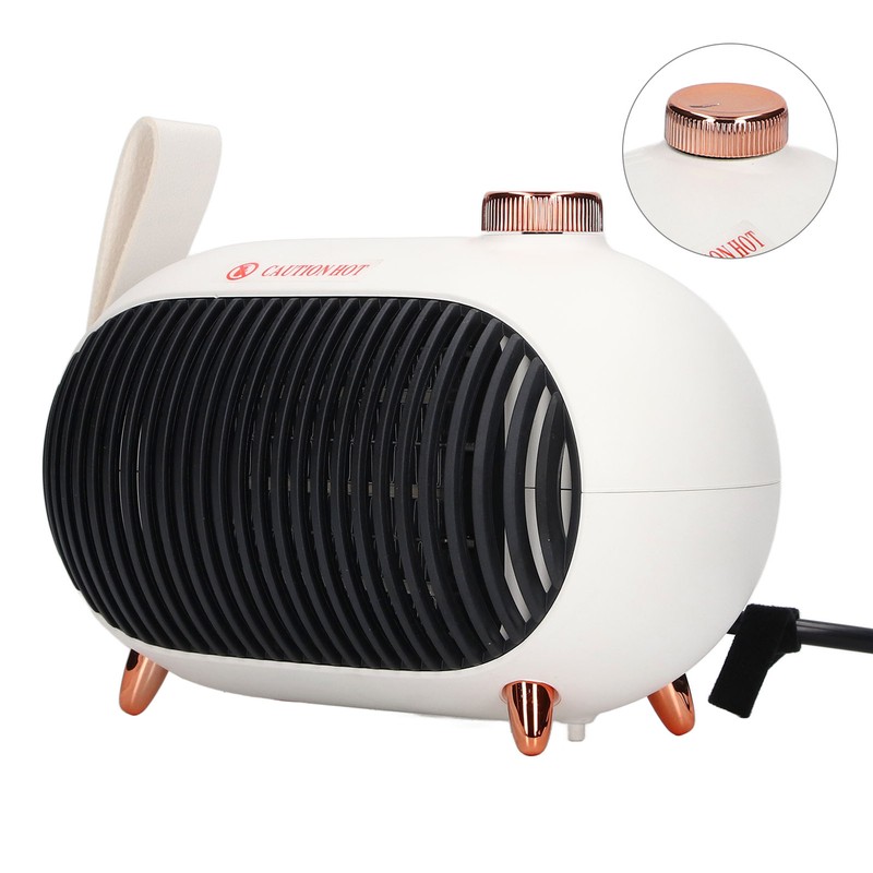 Small Space Heater 900W PTC Ceramic Fast Heating 3 Level