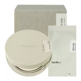 Skin Stay [뷰티에어] 숨37 스킨 스테이 소프트 글로우 쿠션 02호 13gX2ea (본품+리필) Beauty Air Seum37 Skin Stay Soft Glow Cushion 02 13gX2ea (Product+Refill)