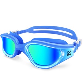 ZIONOR G1 Nava Super Anti-Fog Unisex Swim Goggles Mirror/Bright Smoke Lens