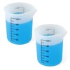 2Pcs Laundry Detergent Cup, Laundry Detergent Measuring Cup, Washable Silicone