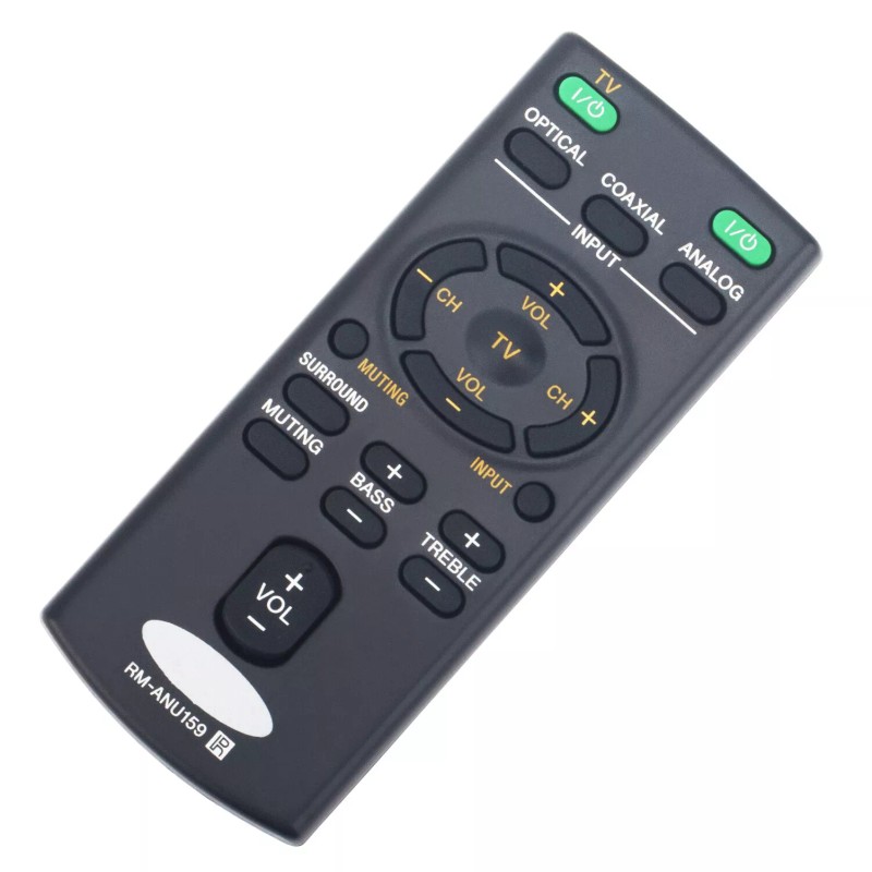 Unbranded New RM-ANU159 Remote Control for Sony 2.1ch Sound Bar