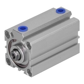 QANYEGN Thin Air Cylinder, Pneumatic Component Standard Cylinder, Aluminum Dual Acting Bearing Guide Pneumatic Accessories PT1/8 Bore 32mm (SDA32X50) (SDA32X75)