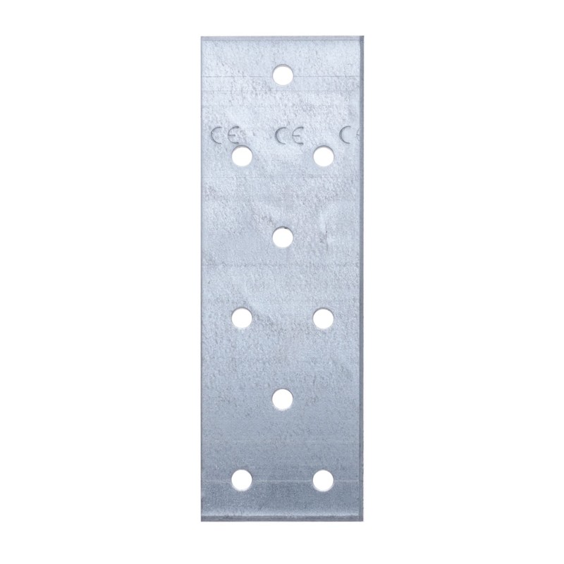 Flat Connecting Joining Plate Galvanised 40x100x2 mm Sleeper Joining Plate