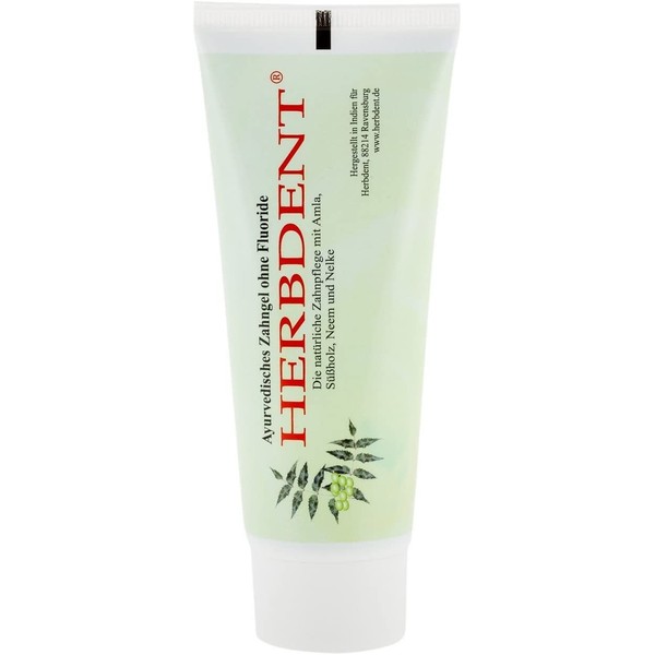 Herbdent Ayurvedic Tooth Gel - Flourid Free - 100% Vegan