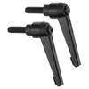 sourcing map 2Pcs M8 x 20mm Adjustable Knobs Handle Male