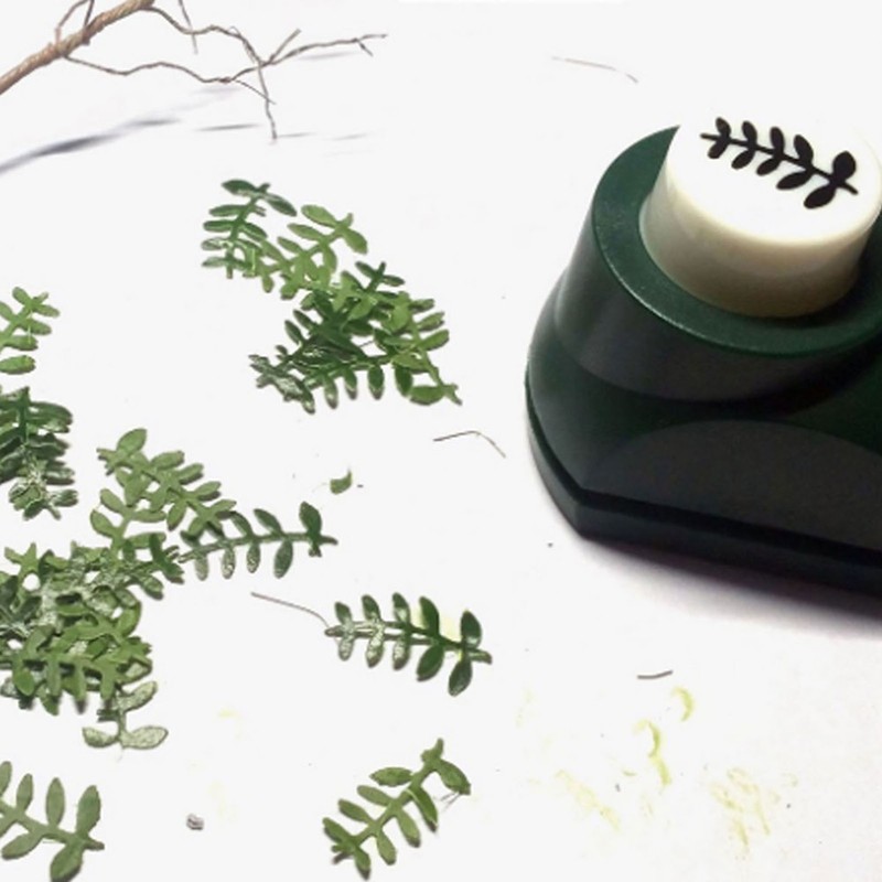 Beautiful Paper Punch Cutter Tree Leaf Making Mold DIY Craft