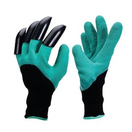 EURO MARKETING MANUFACTURING Green Claw Gardening Gloves