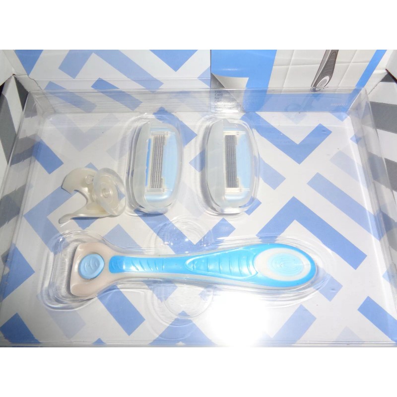 Solimo Razor Handle & 2-5 Blade Refill Cartridges Women Also