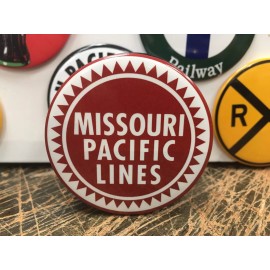 MISSOURI PACIFIC LINES railroad RAILWAY full backed refrigerator MAGNET