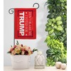 Trump Flag Don't Blame Me Red Garden Flag Set Wall