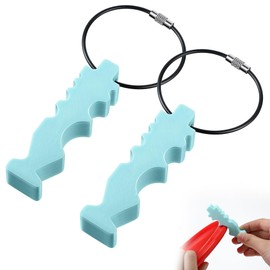 Ceoighe 2 Pack Repair Tool for Disc Golf, Flying Disc Maintenance Tools, Outdoor Sports Backpack Accessory for Outdoor Sports Training Competitions Scratch Stains Repair Accessory (Light Blue)