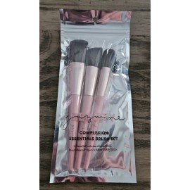 Jazmine Beauty Complexion Essentials Brush Set Angled Blush Bronzer Detail New