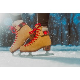 Riedell Ember Ice Skates - Recreational Figure Ice Skates | Cider | Size 5