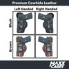 Maxx Carry Inside The Waistband Leather Holster for para PDA,