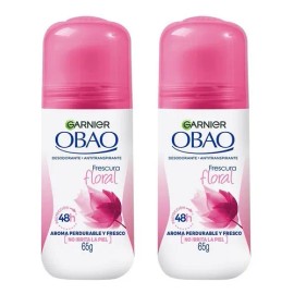 Obao Frescura Floral Desodorante Para Mujer 65 Gr, 2 Pack Fragancia Frescura floral