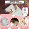 Funducts Sticker Printer, Inkless Portable Maker Machine with 11 Rolls