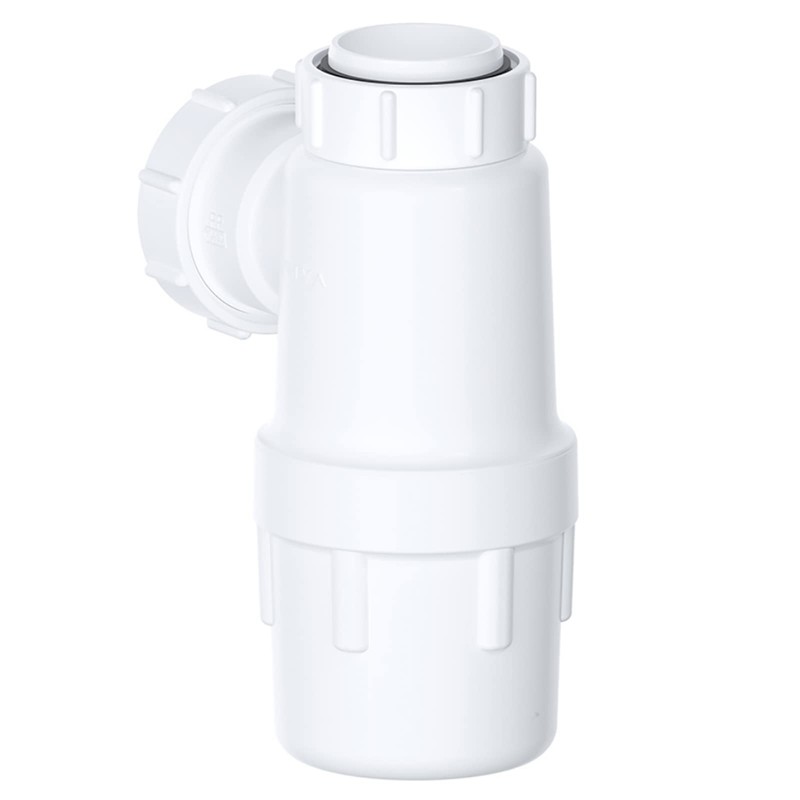 SPARES2GO Waste Bottle 40mm Basin Bidet Urinal Bathroom Kitchen 75mm
