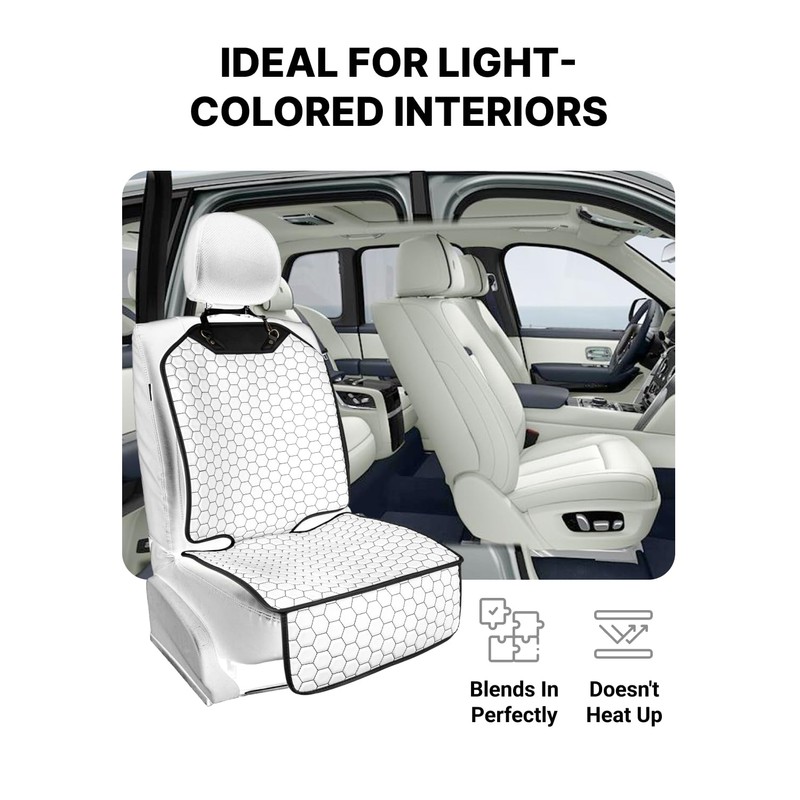 Owleys Premium Leather Car Seat Protector for Child Car Seat