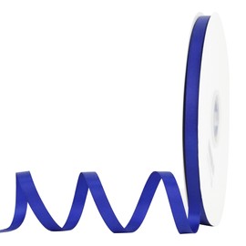 MEEDEE Royal Ribbon 3/8 Inch Double Faced Satin Polyester Ribbon, 100 Yards, Royal Blue, Perfect for Gift Wrapping, Crafts, Wedding, Baby Shower, Holidays, Parties