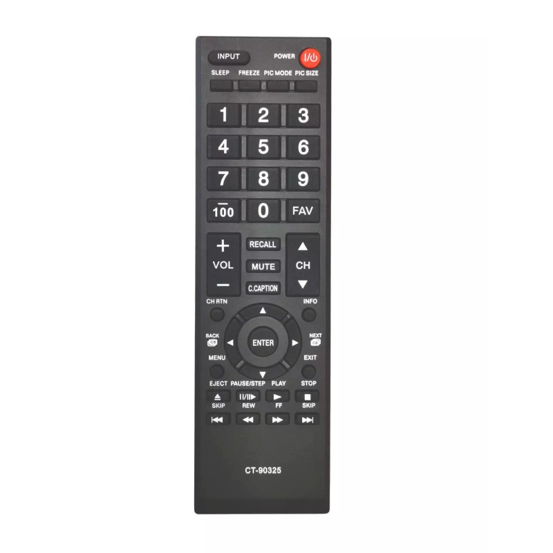 Unbranded New Remote Control Replace for Toshiba TV 46RV525U 46RV535U