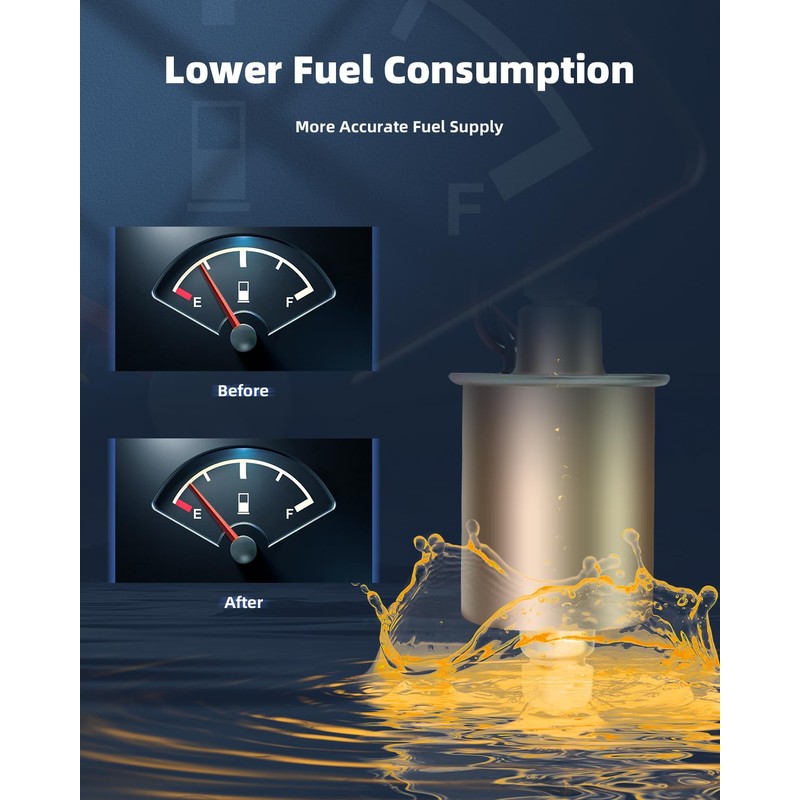 Bomba de gasolina eléctrica universal de baja presión de 12