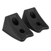 Wheel stopper, 2 pieces, car anti-slip rubber tyres, non-slip stopper,