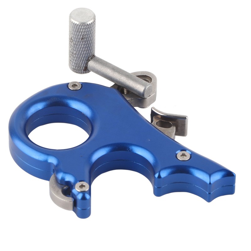 Archery Release Aids 3 Finger Grip Thumb Caliper Trigger for