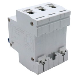 Xiaoyztan 6 Amp Three-Pole Circuit Breaker Switch, Din Rail Mounted Home Use Circuit Breaker for Household Appliance Circuit Security Protection (DZ47-63 C6)