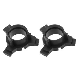 A ABSOPRO H7 Low Beam Car LED Headlight Lamp Bulb Base Holder Adapter Socket Retainer for KIA K3 K4 K5 Forte Sorento Sportage R Coupe Grand Black 1 Pair