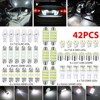42X Auto LED 12V License Plate Light Map,Dome, Door, Trunk