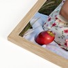 Ditwis 8x8 Photo Frame Wood Colour, Modern Natural Square Picture