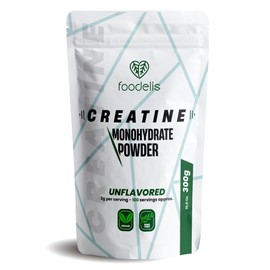 Creatine Monohydrate Powder After or Pre Workout 300 Grams 100 Servings Gym Supplement for Men & Women Vegan Gluten Free Tasteless Increase Physical Performance and Muscle Strength Scoop Included