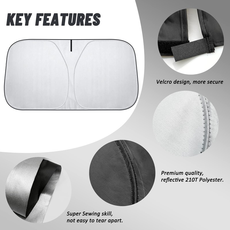 Windshield Sun Shade for 2023 2024 2025 2026 Honda HRV