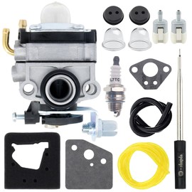 GX31 FG100 Carburetor Kit for Honda 4-Cycle Engine - Compatible with GX22, FG100 Tiller - Replaces 16100-ZM5-803, GCA91 - Includes Carb Tool, Air/Fuel Filter & Fuel Line Kit