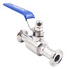 Horiznext stainless steel 1/2 inch tri clamp clover ball valve