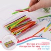 LUNARM 50PCS Yarn Needles Set Assorted Plastic Big Eye Sewing