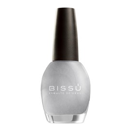Bissú Esmalte de Uñas, Larga Duración, Acabdo Brillante, Tonos distintos (75 Lustre Plateado, 15 ml)                                                  