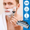 Razor Blades for Men - 24Pcs Precision Manual Razor for