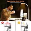 Airlonv LED Desk Lamp for Office Home, Eye-Caring Desk Light