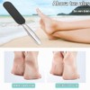AOPOCKAN TECH Lima profesional de pedicura, doble cara gruesa y