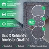 petpurry® Waterproof Dog Blanket, 73 x 101 cm, M/Grey, Fluffy