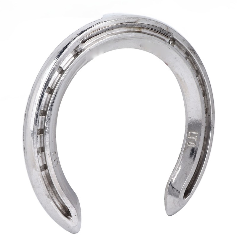 4pcs Horseshoes Aluminum Alloy Light Weight Reliable Practical Horse Riding