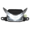 Motorcycle Headlight Transparent Lens Waterproof LED Front Center Lamp Replacement