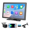 ZUCWO 9 Inch Wireless CarPlay Screen for Car, CarPlay &