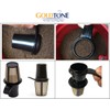 GoldTone 2-in-1 Reusable 1 Ounce Coffee Scoop and Tamper -