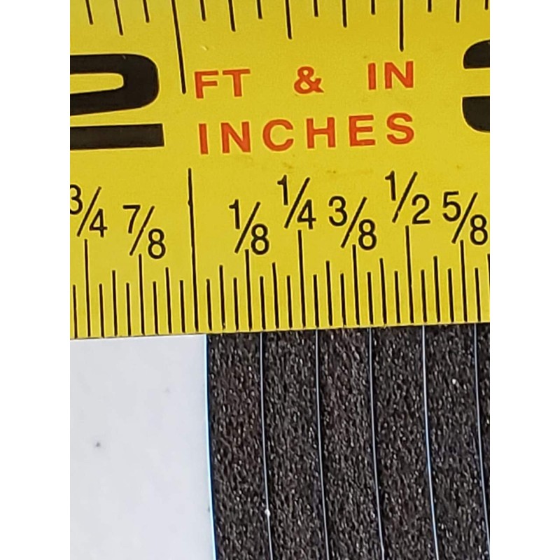 Double Coated Window Glazing Tape, DC-PEF12P Width 1/8” x Thick