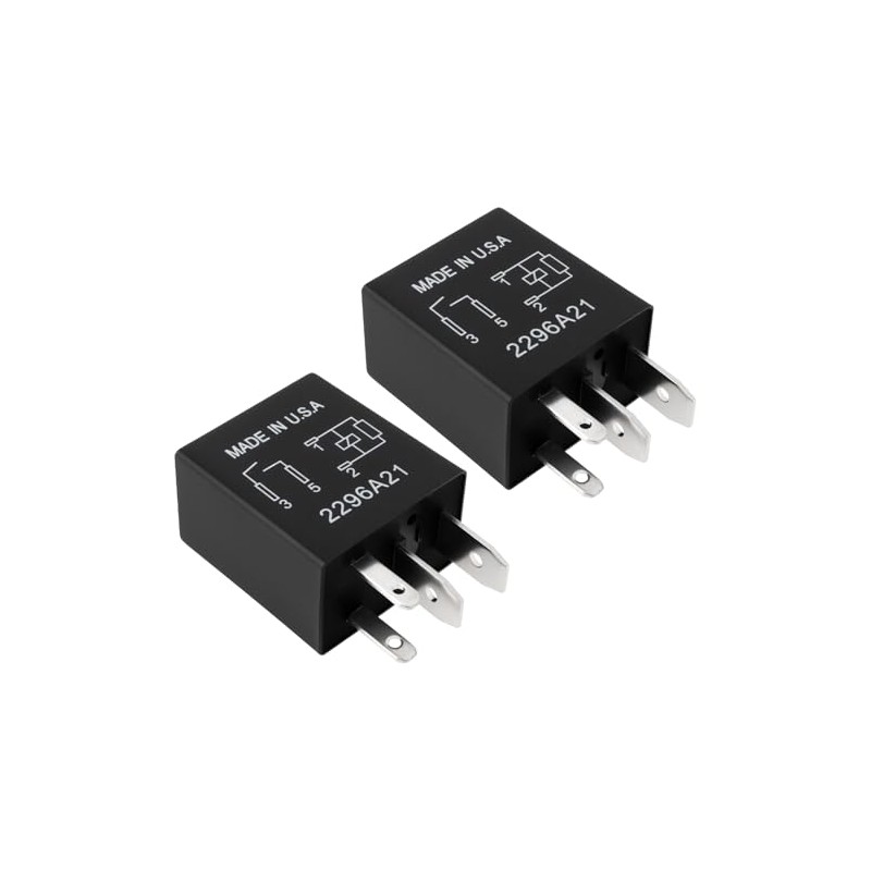 SING F LTD 2pcs 4Pin Car Relay 8T2T-14B192-AA 8T2T14B192AA O101K